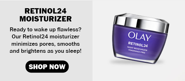 Retinol24 Moisturizer Ready to wake up flawless? Our Retinol24 moisturizer minimizes pores, smooths and brightens as you sleep!