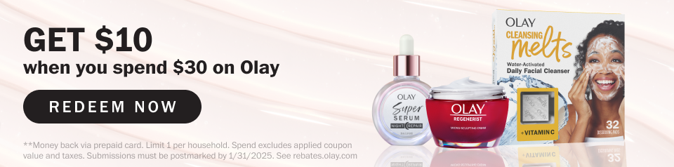 Get $10 when you spend $30
