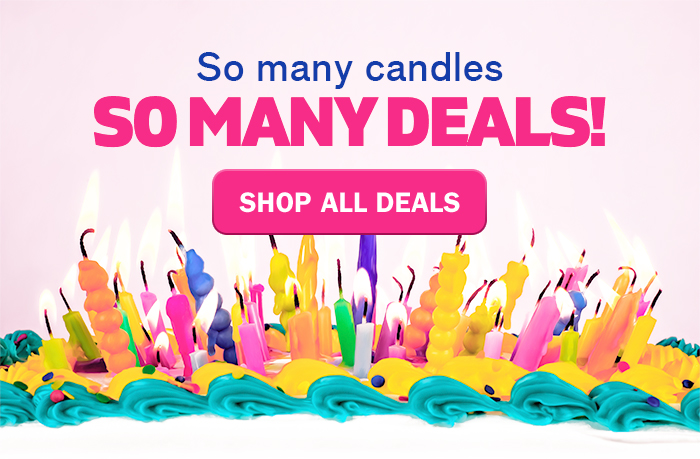 So many candles so many deals!