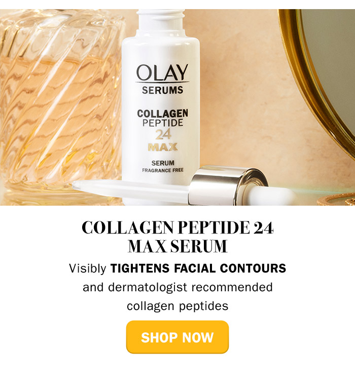 COLLAGEN PEPTIDE 24 MAX SERUM visibly TIGHTENS FACIAL CONTOURS AND dermatologist-recommended collagen peptides. Shop Now.