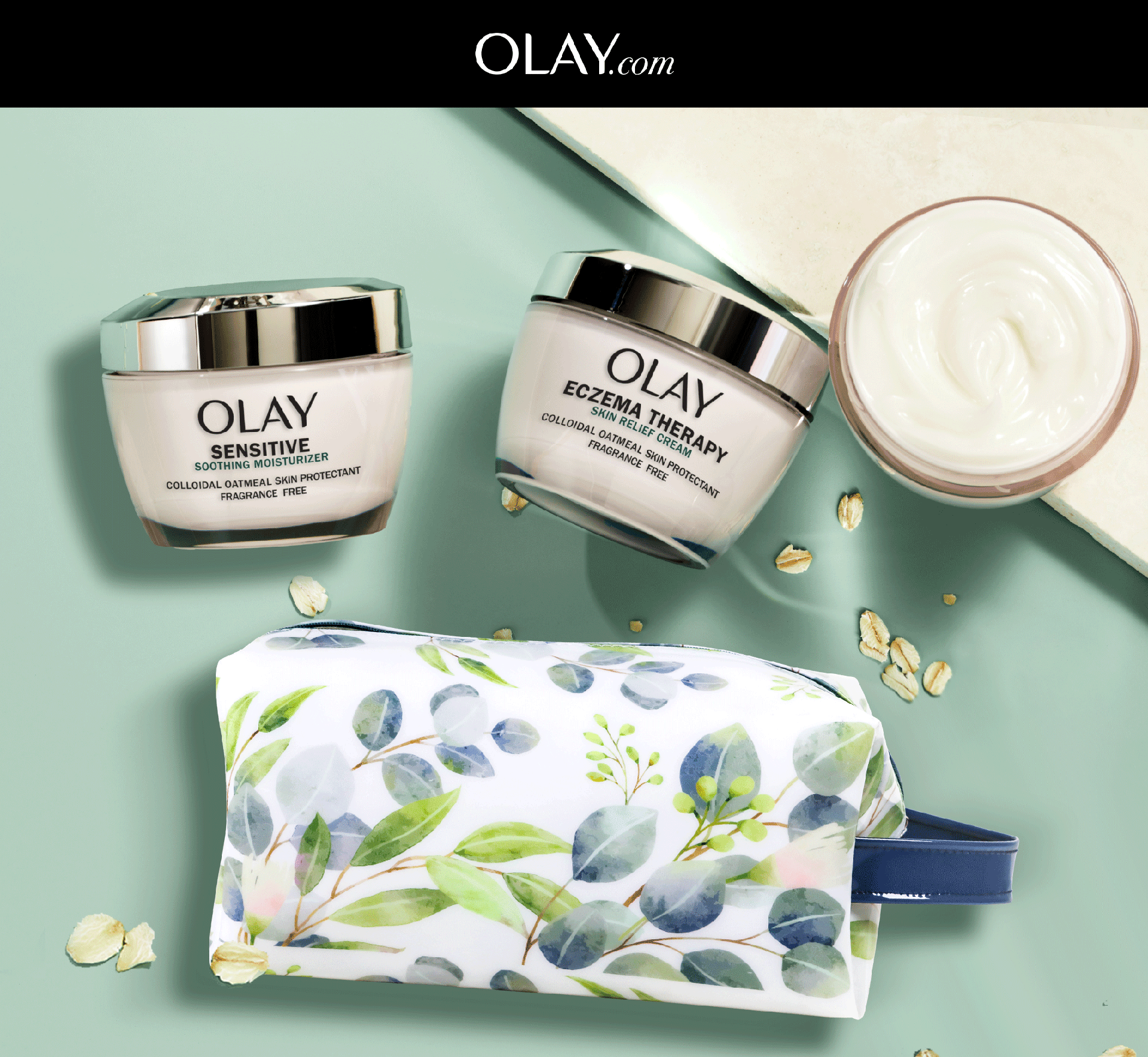 Soothe Your Skin with Olay's New Eczema Therapy Cream and Sensitive
