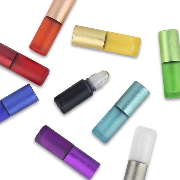 5 ml frosted roller bottles